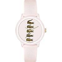 Lacoste 12.12 Womens Analog Quartz Watch with Silicone Bracelet 2001318