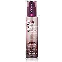 2chic Ultra-Sleek Leave-In Conditioning & Styling Elixir - Phyto-Keratin & Argan Oil, Anti-Frizz Formula, Coconut, Shea Butter, Pro-Vitamin B5, Color Safe, Paraben Free - 4 oz