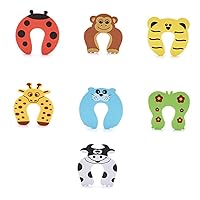 ERINGOGO 10pcs Door Finger Pinch Guard Baby Finger Pinch Guard Infant Suit Safety Door Stopper Kids Suit Security Door Stopper Baby Kit Door Pinch Guard Baby Suits Child Cartoon Camense