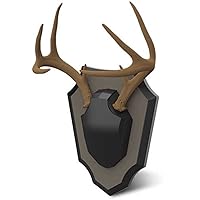 Hunters Specialties Antler Skull Cap Mount - Lightweight Resin Design, 2-Piece Construction, Hardware Included