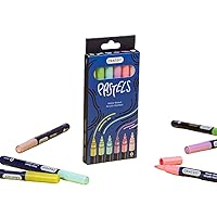 Pastel Markers 1mm, 6 pieces I Wood, Woods, Toys, Childrens Toys, Kids Toys