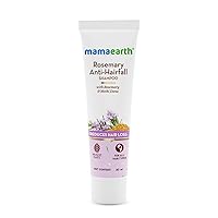 Mamaearth Rosemary Anti-Hair Fall Shampoo with Methi Dana | Hair Loss & Breakage Control Scalp Clarifying Shampoo | Hydrating Formula | 0.68 Fl Oz/20ml