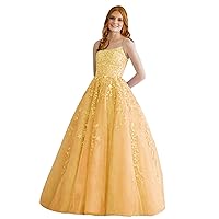 Lace Applique Prom Dresses 2022 Evening Formal Dress Spaghetti Straps Back to School Party Gown,