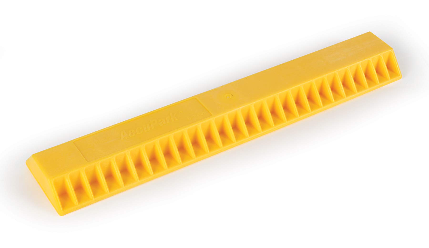 Camco AccuPark Vehicle Parking Aid | Provides A Parking Stopping Point For Your Garage | Yellow (44442)