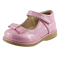 Girl's Mary Jane Flat for Toddler/Little Kid School Dress Shoes