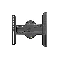 Monoprice TV Wall Mount Bracket | 360 Degree, Fixed, for TVs 37in to 70in, Max Weight 110lbs, VESA Patterns Up to 600x400 Rotating - Entegrade Series Black