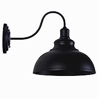 Black Wall Sconces with Dimmer ON/Off Switch, Dimmable Wall Mount Light Fixture Industrial Farmhouse Lighting for Kitchen Living Room, C91Y112