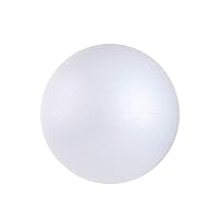 LOMIMOS 6pcs 6 inch White Foam Balls, Polystyrene Craft Balls for Art Craft Household School Projects Christmas Easter Party Decorations