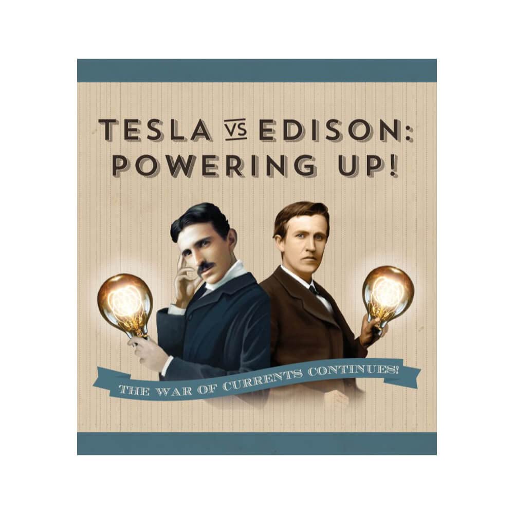 Genius Games Tesla vs Edison Game - Powering Up! Expansion Box