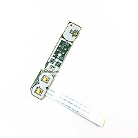 Power Reset Eject Switch Home Button Board with Flex Ribbon Cable For Wii U Wiiu PAD Replacement