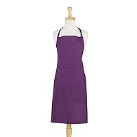 DII Everyday Basic Kitchen Collection, Chef Apron, Eggplant