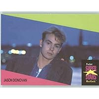 1991 Pro Set Superstars MusicCards U.K. Edition # 32 Jason Donovan (Collectible Pop Music / Rock Star Trading Card)