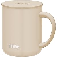 Thermos JDG-452C BE Vacuum Insulated Mug, 15.9 fl oz (450 ml), Beige