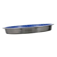 BESPORTBLE 1pc 9 Inch Baking Pan Round Metal Trays Baking Mold Steel Pizza Pan Pizza Pan for Baking Accessory Circle Tray Aluminum Baking Pans Tart Mold 304 Stainless Steel Pie Oven