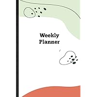 Weekly Planner. Undated Schedule Book. Monthly Planner With Nutrient-Rich Food & Workout Design. Prioritize Tasks, Measure Progress & Enhance ... Relief. Gift For Healthy Person & Eater