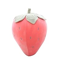 9.8 Inch Strawberry Pillow,Cute Fruit Stuffed Pink Strawberry Plush Toy for Kids
