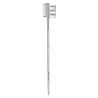 wet n wild Eyebrow and Liner Brush, Dual-Ended Precision, Angled for Definition, Ergonomic Handle for Comfortable Precision Control, Cruelty-Free & Vegan