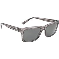 Swell Sunglass, Crystal Graphite Frame, Deepwater Gray Polarized Lens, Large