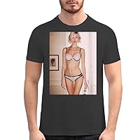 Martha Hunt - Men's Soft Graphic T-Shirt PDI #PIDP517460