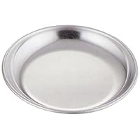 AG 92510 Round Plate, 3.9 inches (10 cm), 18-0 Stainless Steel