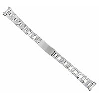 Ewatchparts 13MM STAINLESS STEEL OYSTER WATCH BAND COMPATIBLE WITH ROLEX DATEJUST 26MM 76180, 79240 P/C