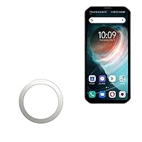 Smart Gadget for Blackview BL6000 Pro (Smart Gadget by BoxWave) - MagnetoSafe Ring, Add Magnet Functionality Adhesive Alloy for Blackview BL6000 Pro - Metallic Silver