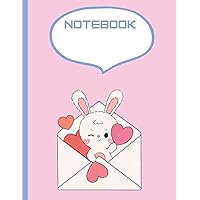 No Bunny Compares to You Valentine's Day or Easter Themed 8.5 x 11 Inch 100 Page Lined Composition Notebook: Great Gift for Children, Kids, Teens, Girls, and Women