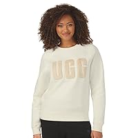 UGG Women's Madeline Fuzzy Logo Crewneck Sweater
