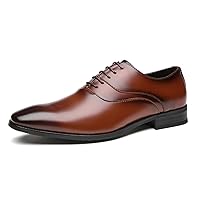 Men's Microfiber Leather Whole Cut Oxfords Shoes Fashion Dress Formal Tuxedo Shoes