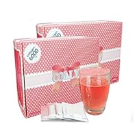 Collagen 6000mg. Strawberry Flavor Fish Collagen (1 Box = 30 Sachets) × 2 boxes