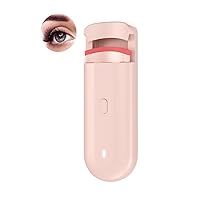 Heated Eyelash Curlers,Eyelash Curlers, Electric Eyelash Curler for Women Long Lasting, 10 Seconds Fast Heating, 2 Heating Modes Lash Curler, Quick Natural Curling,USB Rechargeable (Pink)