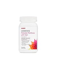 Women's Prenatal Multivitamin Formula with Iron | Supports Pregnancy and Healthy Baby Development | Essential Nutrients Folic Acid, Zinc, Calcium Plus B Vitamins | 120 Caplets