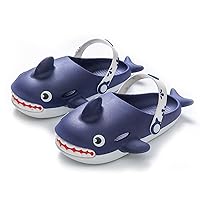Kids Garden Clogs Summer Cute Sandals Slippers Cartoon Sharks for Boys Girls Toddler Outdoor Indoor