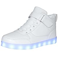 Unisex Light Up Shoes LED Shoes USB Charging High Top for Women Men Sneakers Couples Shoes