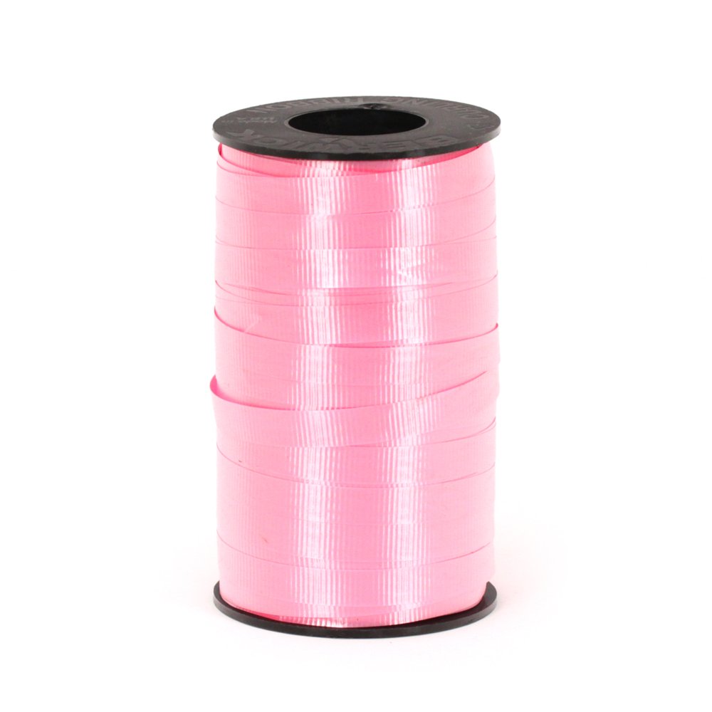 Berwick 3/8-Inch Wide by 250 Yard Spool Super Curl Crimped Splendorette Curling Ribbon, Azalea