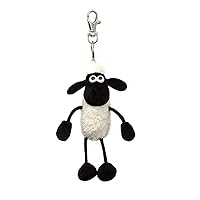 Plush 61176 Backpack Clip, Black and White, Great Gift Idea,9 x 7 x 14 centimetres