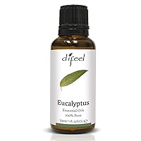 Difeel Essential Oils 100% Pure Eucalyptus Oil 1 Ounce