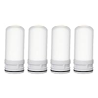 4 Pieces Replacement Inner Ceramic Filter Cartridge For Household Tap Faucet Water Practical And Convenient Gift Household Filter