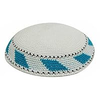 Zion Judaica Quality Knit Kippah Bulk Packs Kipppot or Single Kippas Free Kipa Clips Included
