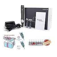 Med SPA Care® Ultima M8 Wireless Skin Care Device Automatic Permanent Makeup Derma Pen, with 36 x Nano Cartridges 0.01mm (Deluxe Nano SPA Kit)