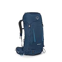 Osprey Kestrel 38L Men's Backpacking Backpack, Atlas Blue, L/XL