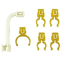 Mattel Replacement Clips and Bridge Doll Support for Ever After High 2 in 1 Castle-High School Playset ~ DLB40, Yellow, White