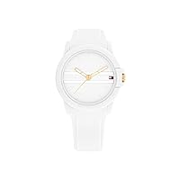 Tommy Hilfiger Sport Watch for Women - Casual 3H Wristwatch for Her - Silicone Strap - Water Resistant up to 3 ATM/30 Meters - Premium Fashion for Everyday Wear - 36mm