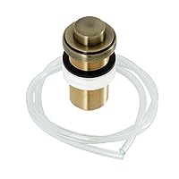 Kingston Brass KA21AB Trimscape Garbage Disposal Air Switch Button, Antique Brass