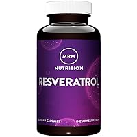 MRM Nutrition Resveratrol | 100mg natural trans-resveratrol | Antioxidant | Gluten-free + vegan | 60 servings