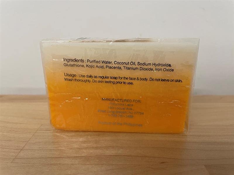 Beyond Perfection 12 Bars of Kojic Acid, Placenta, & Glutathione Triple Lightening/bleaching Soap Appx. 150gms