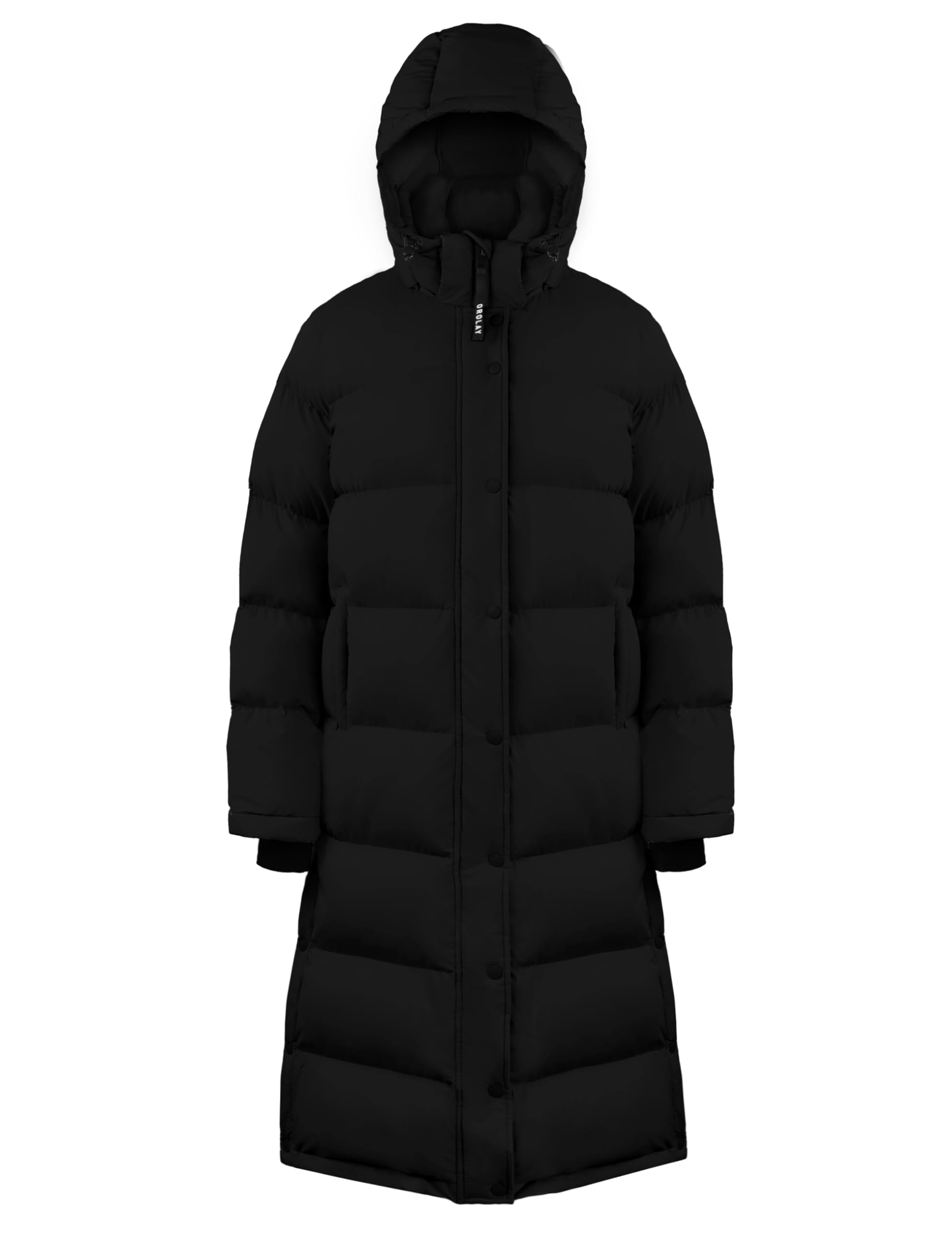 Orolay Women's Maxi Puffer Jacket Winter Warm Down Coat Casual Loose Jacket with Detachable Hood