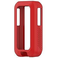 Bicycle Odometer Silicone Protective Cover Compatible with Garmin eTrex Solar, Bike GPS Computer Silicone Shockproof Protector Case, Red