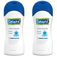 Ultra Gentle Body Wash, Fragrance Free, 16.9 Ounce (Pack of 2)