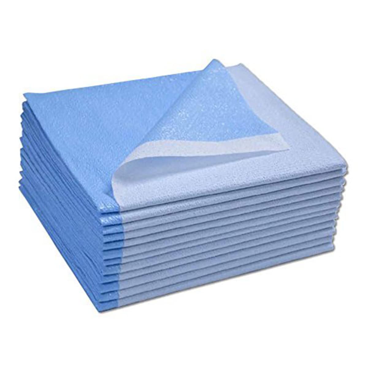Avalon Papers Single-Use Medical Equipment Drape, Blue, 40" x 90" (Pack of 50) - Stretcher Sheet or Treatment Table Coverr - Fluid and Barr...
